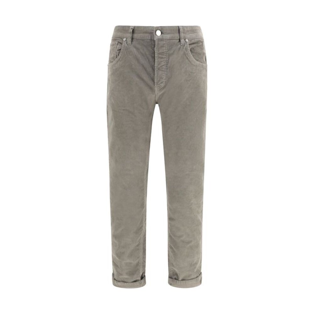 Pt Torino Men Corduroy Design Pants